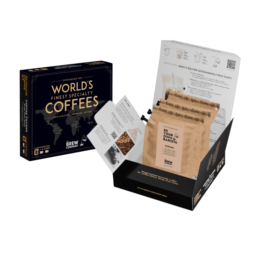 WORLD'S FINEST SPECIALTY COFFEE in 3er Geschenkbox