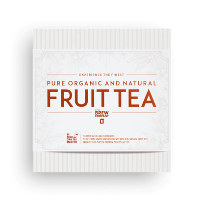 Fruit TeaBrewer Set als edles Geschenk mit Teekanne und Teebeutel