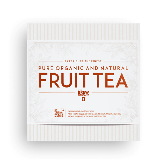 Fruit TeaBrewer Set als edles Geschenk mit Teekanne und Teebeutel