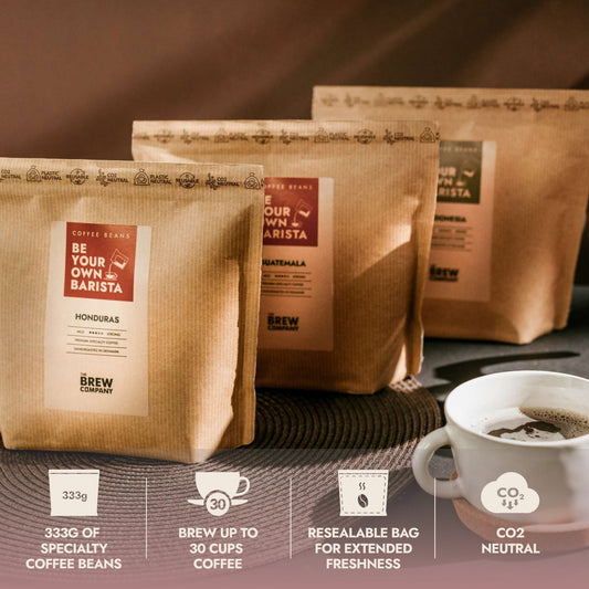 Kaffeebohnen mit Geschmacksrichtungen – Fruchtig, Nussig & Aromatisch entdecken (333g)-0