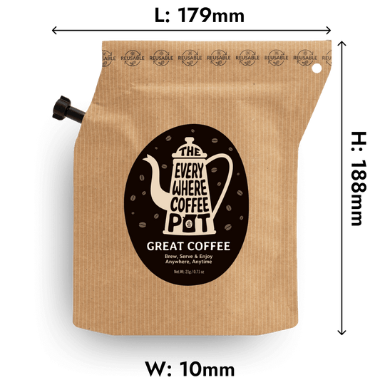 Detailansicht des Coffee Brewers mit Edelstahl-Elementen