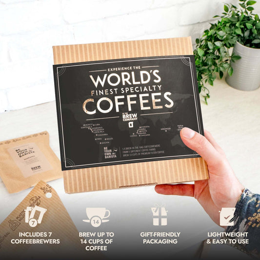 Kaffee Geschenkset World's Finest Coffee Box Vorderansicht