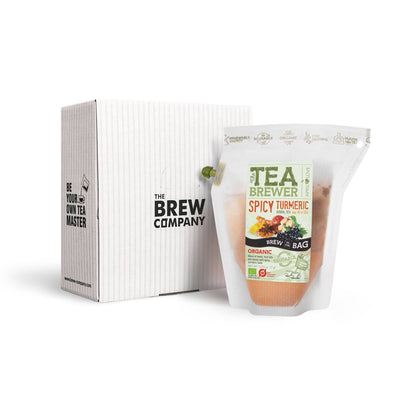 Spicy Turmeric Safran Teabrewer mit Kurkuma und Kürbis