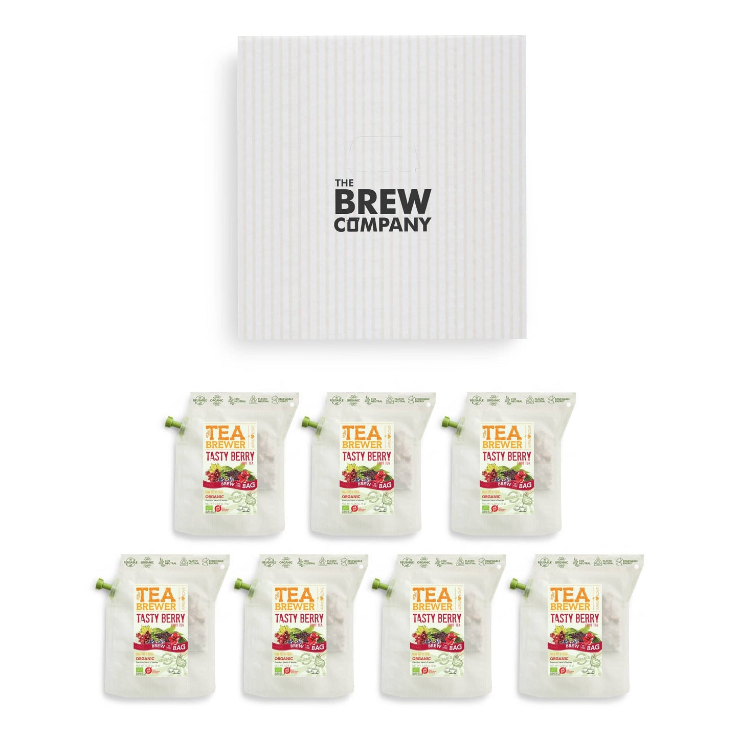 Tasty Berry Teabrewer | Bio Rooibos Tee mit Sanddorn & Erdbeere