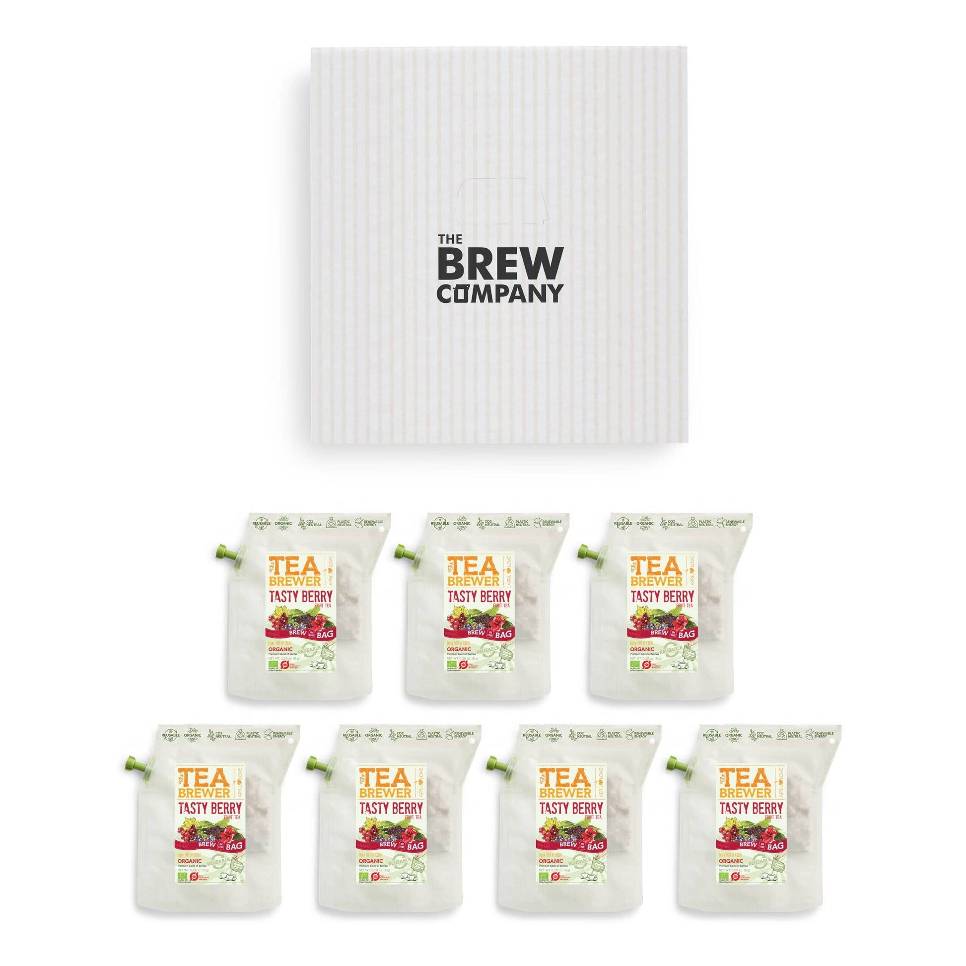 Tasty Berry Teabrewer | Bio Rooibos Tee mit Sanddorn & Erdbeere