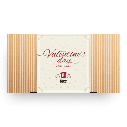 Romantic coffee date specialty gift box contents